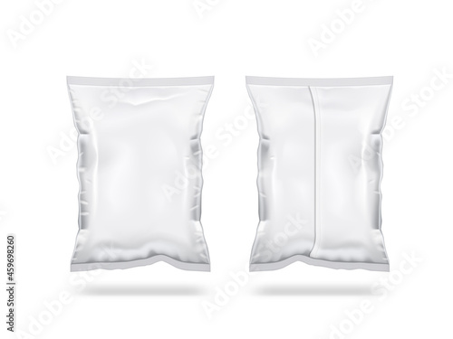 White Pillow Bag For Chips, Snacks Or Candys