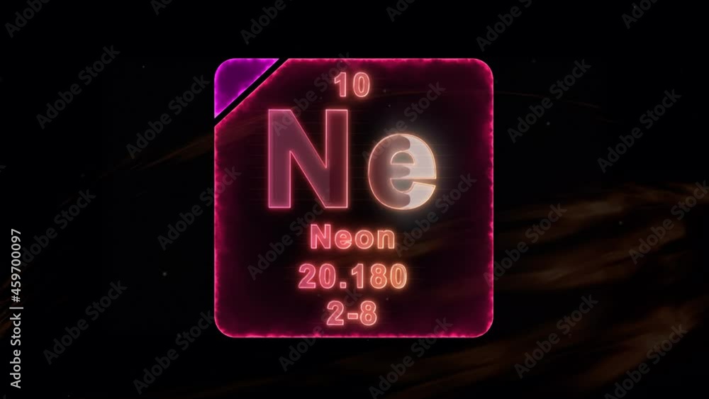 The modern periodic table element neon which is showing atomic number, symbol, name, atomic weight and electronic configuration
The modern periodic table element neon which is showing atomic number, symbol, name, atomic weight and electronic configuration