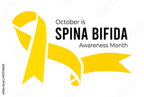 Spina Bifida Awareness Month. Vector illustration photo