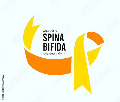 Spina Bifida Awareness Month. Vector illustration photo