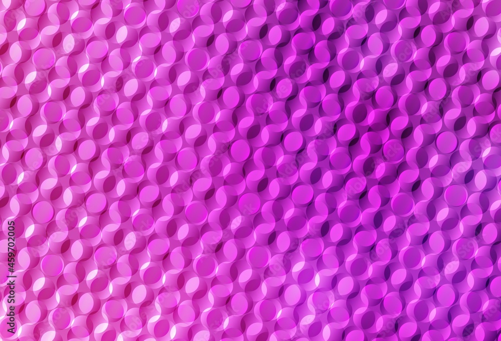 Light Pink vector backdrop with dots. Light Pink vector backdrop with dots.