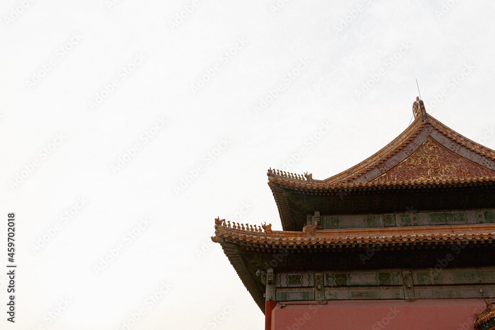 the watchtower in Forbidden City