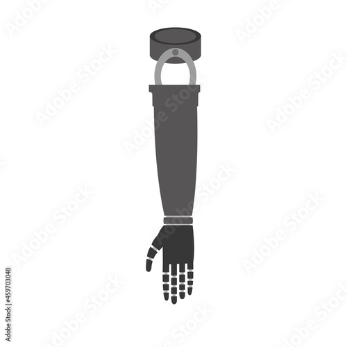 hand prosthesis EPS 10 illustration