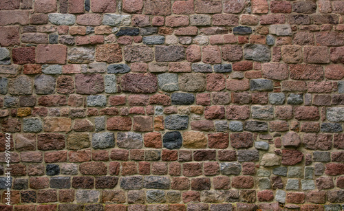 Romański mur kamienny © Asfodel