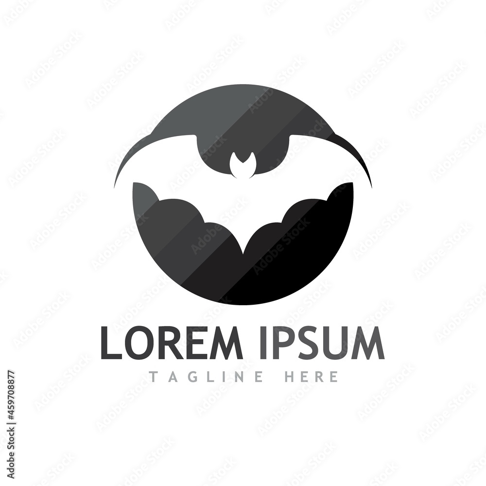bat vector icon logo template bat vector icon logo template