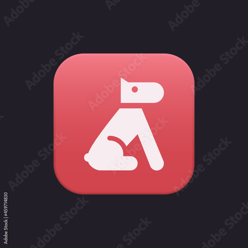 Dog - App Icon Button