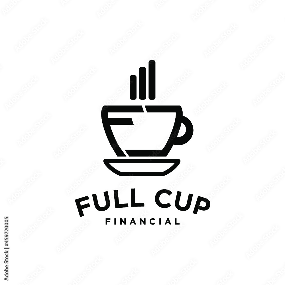 Cup logo design Cup logo design