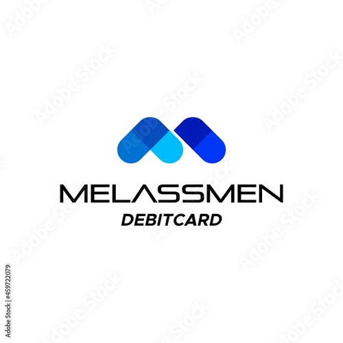 Sophisticated and modern logo about the letter M and fintech.
EPS 10, Vector.