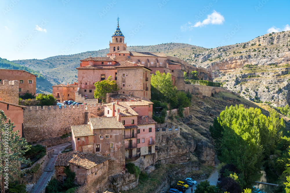 amazing town of albarracin in teruel, Spain