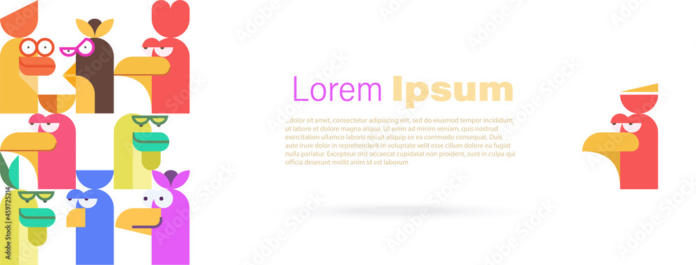 Vector flyer template. Abstract background with copy space for inspirational and encouraging thoughts Vector flyer template. Abstract background with copy space for inspirational and encouraging thoughts