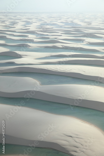 View of Lencois Maranhenses National Park, Brazil photo