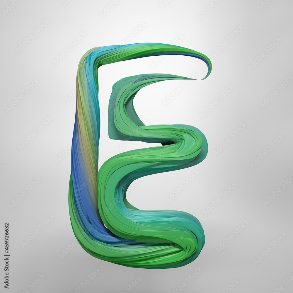 colorful 3d alphabet,3D Illustration colorful 3d alphabet,3D Illustration