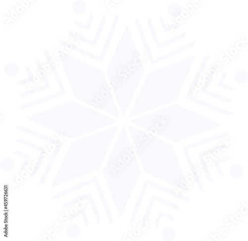 symbol new year christmas snowflake icon vector