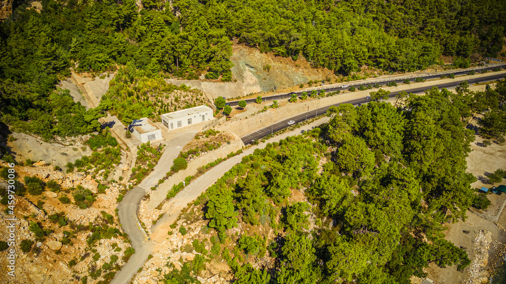 Fototapeta premium Beldibi resort village in Turkey