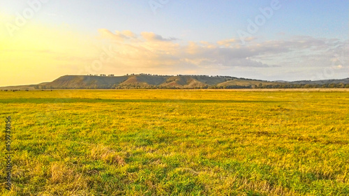 evening steppes