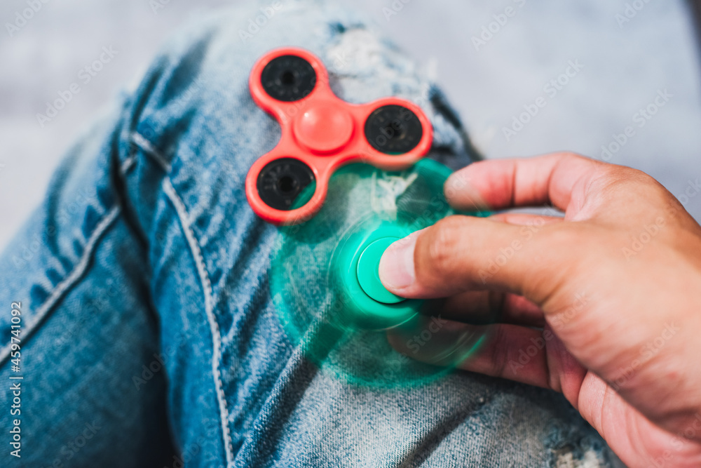 Poster Print Fidget spinner toy 40x26.7 cm