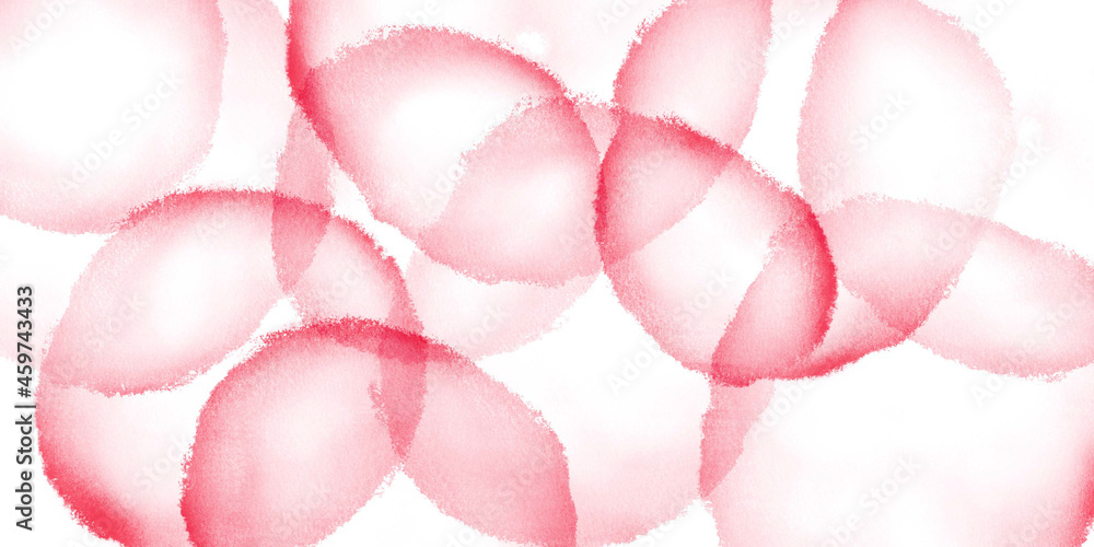 watercolor paint with pink rose petals watercolor paint with pink rose petals