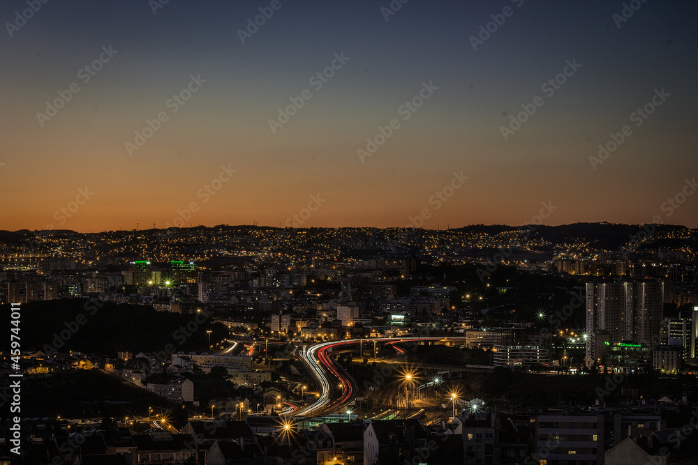 Lisboa night lights