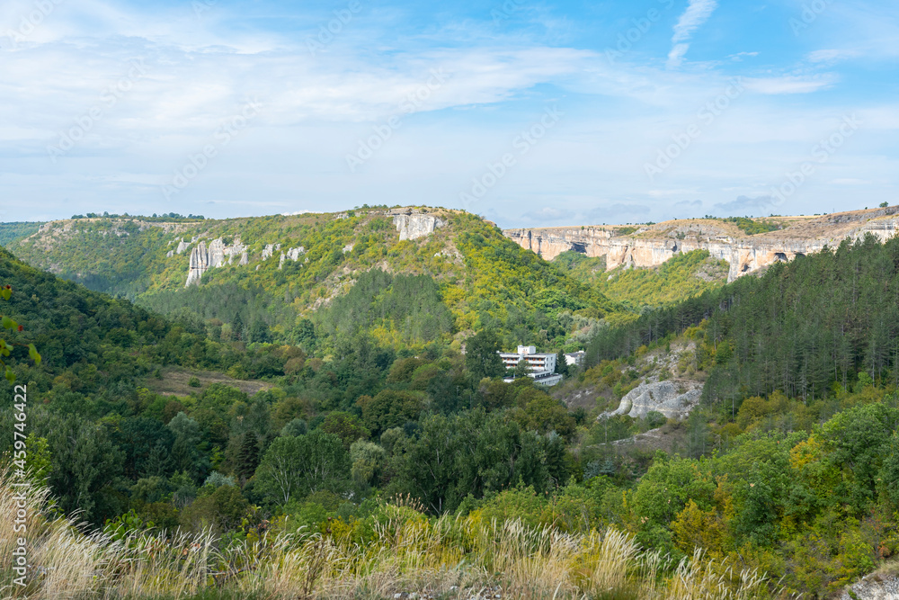 Rock formations on the Kaleto ridge, Bulgaria