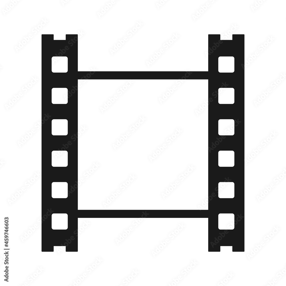 Icon of ordinary film of old type
