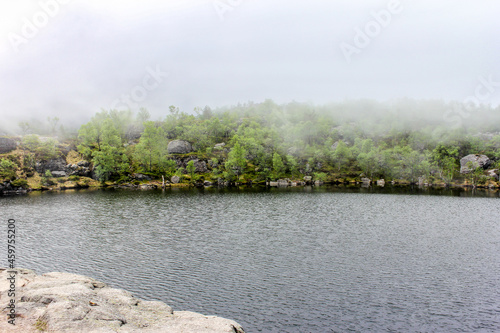 Footpath to Preikestolen, Lysefjord - Norway - photo