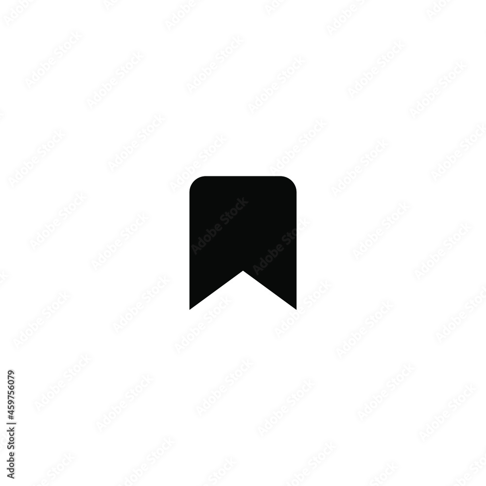 Bookmark favourite icon vector png on white background. Bookmark favourite icon vector png on white background.