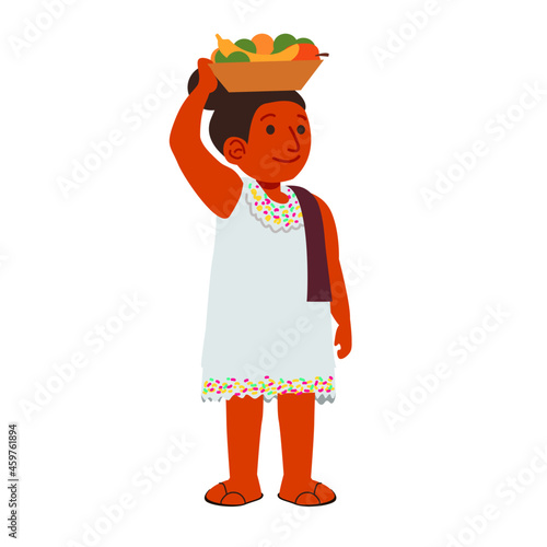vendedora yucateca