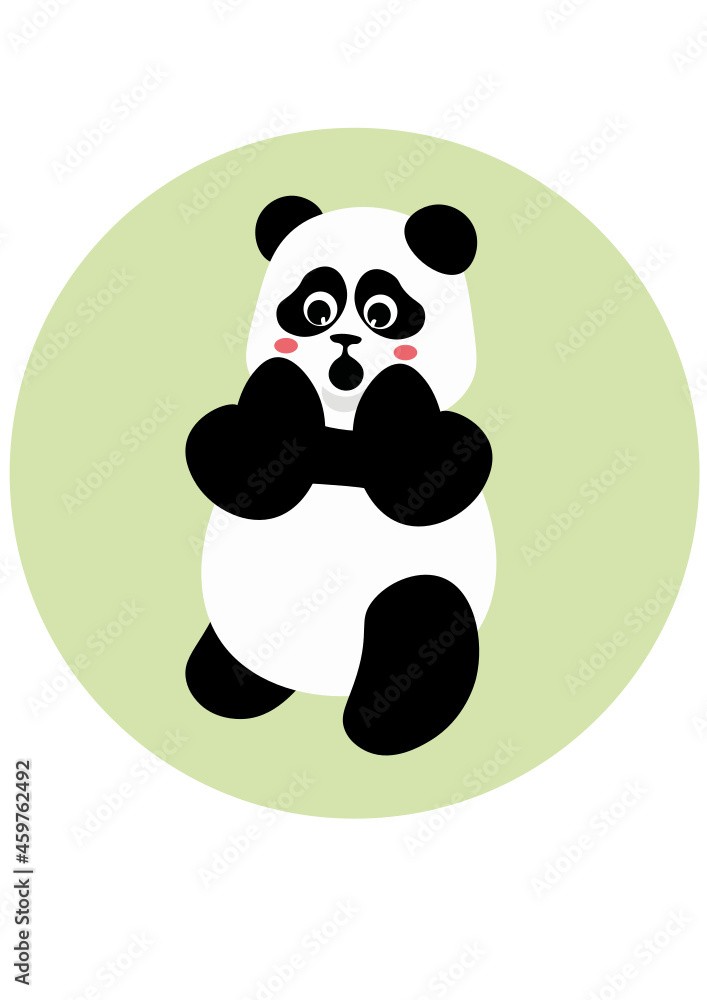 Fototapeta premium panda