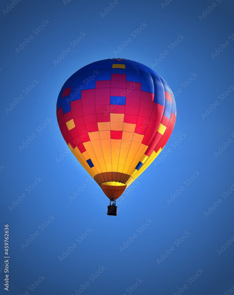 Fototapeta premium colored airship balloon 