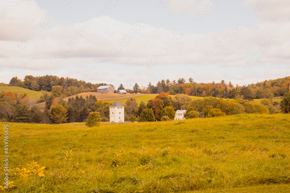 Outside in fall autumn in Vermont Outside in fall autumn in Vermont