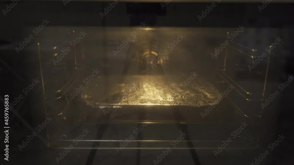 Homemade round cookies. Handmade. Cookies in the oven. Baking foil Homemade round cookies. Handmade. Cookies in the oven. Baking foil