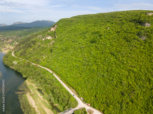 Arda River, passing through the Eastern Rhodopes, Bulgaria photo