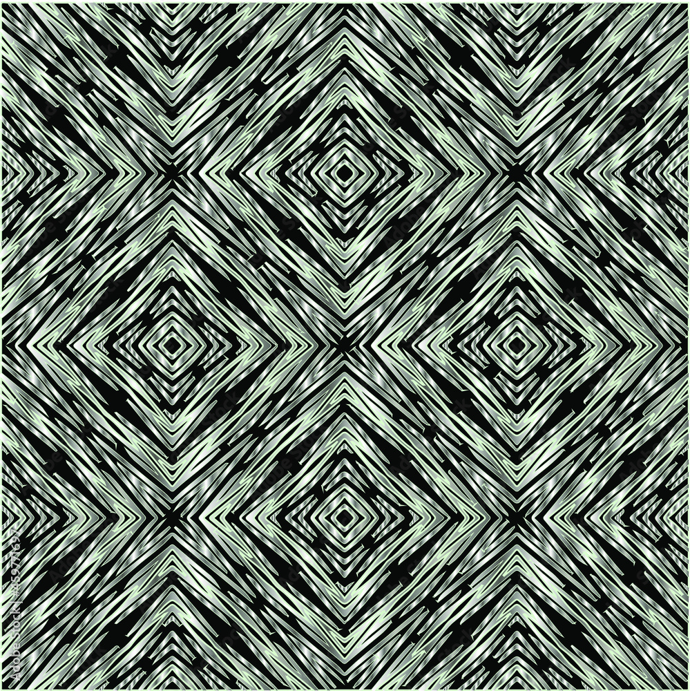 Obraz premium metal pattern on a black background. pattern for fabric, wallpaper, packaging. Decorative print.
