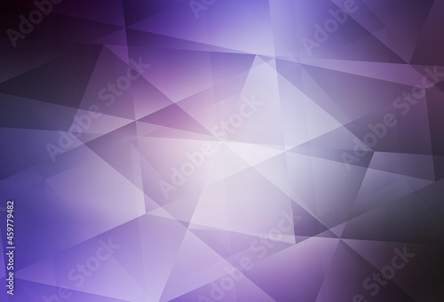 Light Purple vector abstract mosaic pattern.