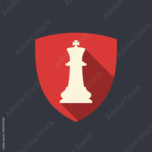 King chess piece vector icon