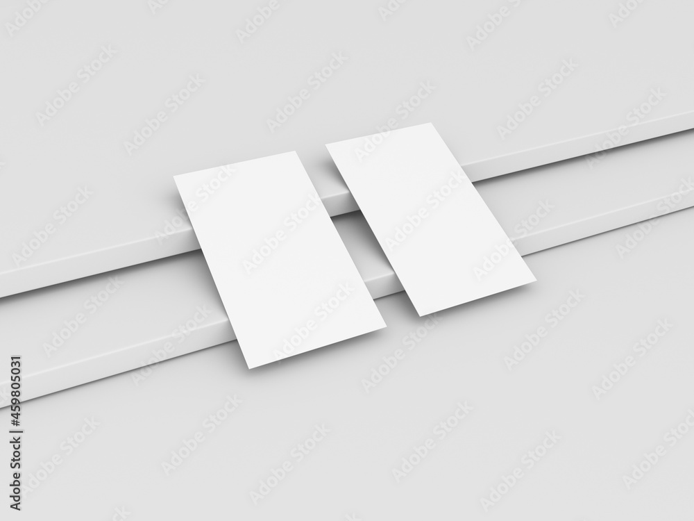 Modern business card mockup template. Mock-up design for branding ...