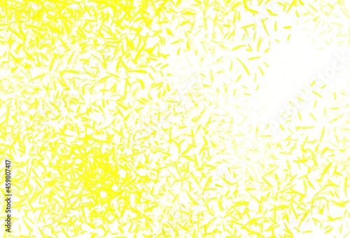 Light Yellow vector background with stright stripes.