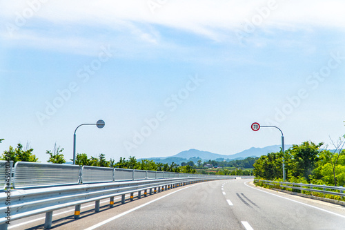 Bild auf Leinwand 한국 도로 사진 70
