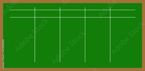 schedule board vector