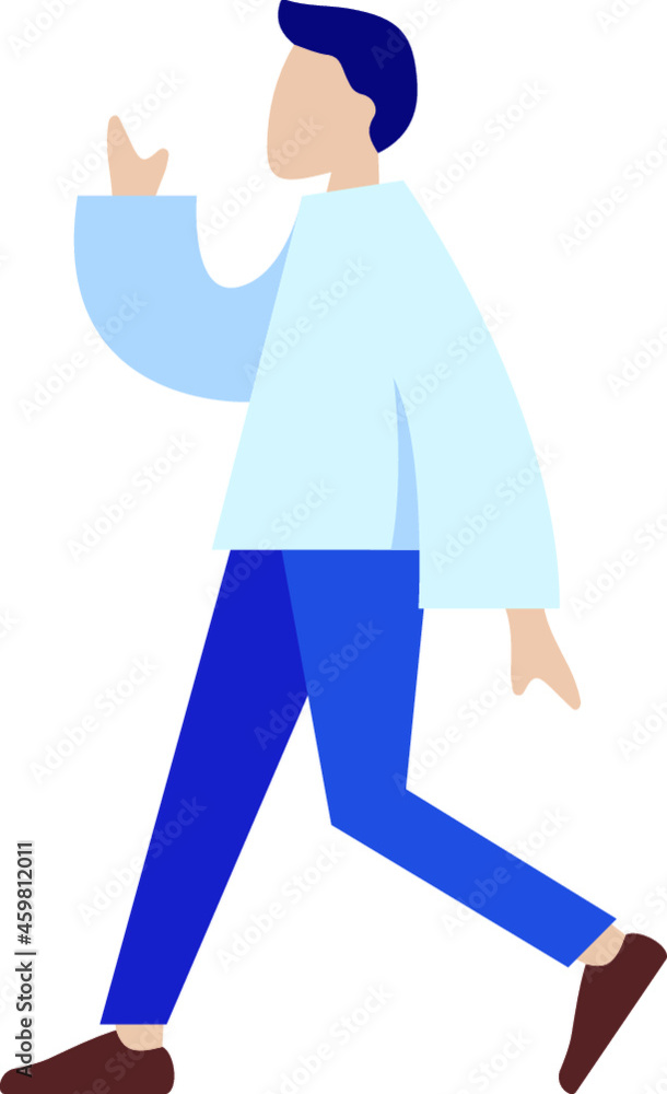 man walking man walking