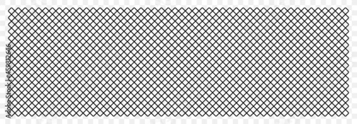 Geometric seamless pattern with squares. Lattice on transparent background. photo