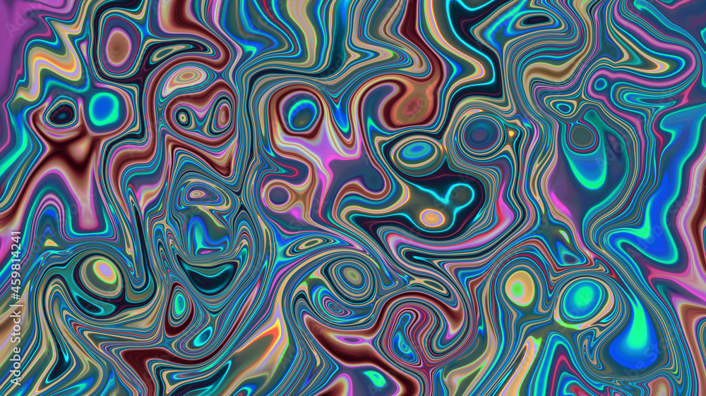 Abstract multicolored liquid texture background Abstract multicolored liquid texture background