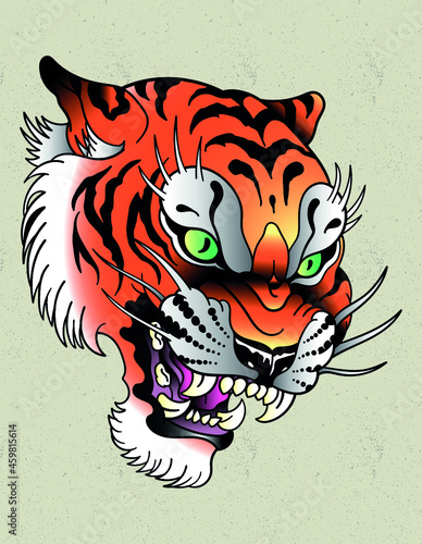 tiger animal tattoo