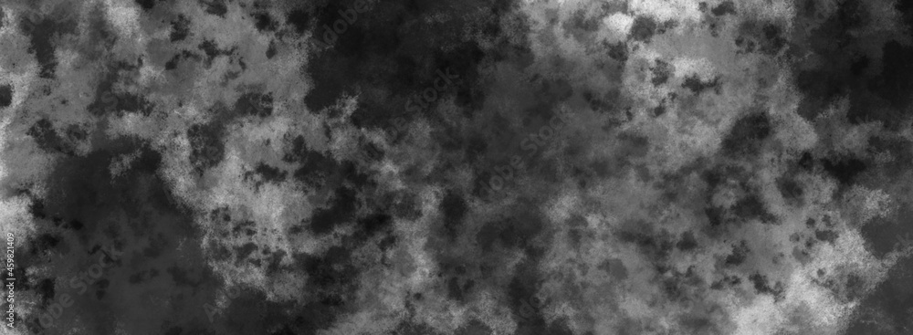 Tie dye pattern. Abstract modern background. Black and white texture