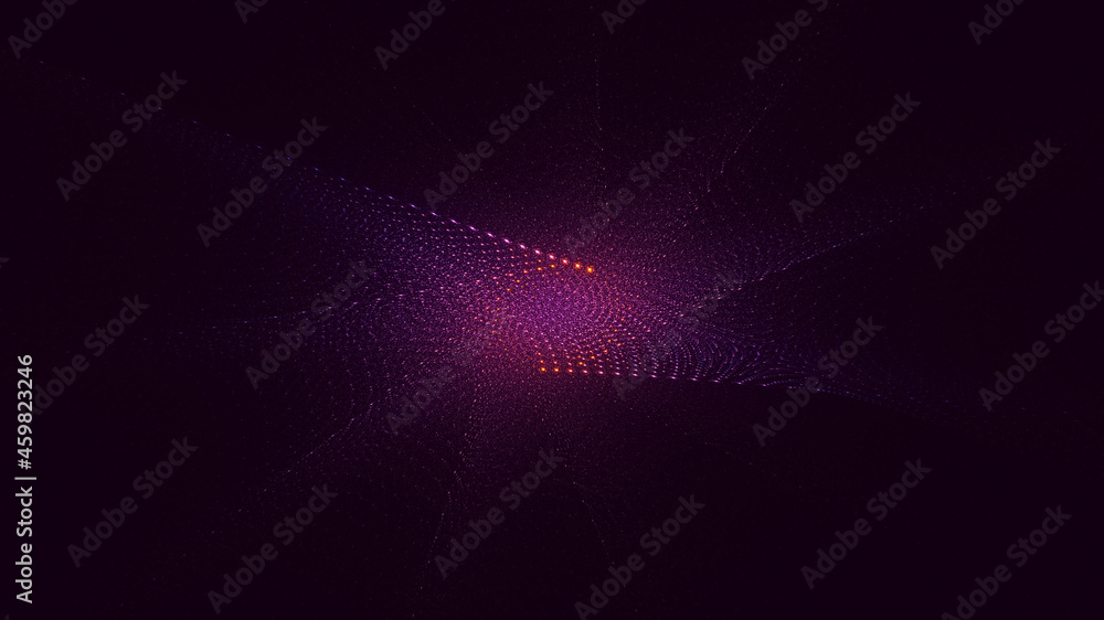 3D rendering abstract colorful fractal light background 3D rendering abstract colorful fractal light background