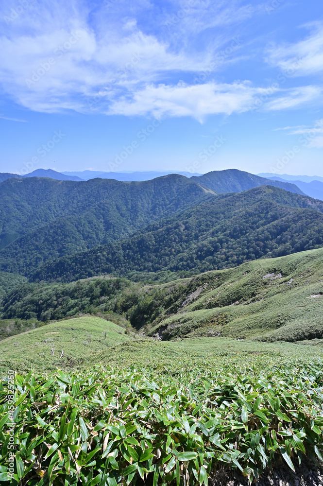 四国で最も美しい山「三嶺」の秋 四国で最も美しい山「三嶺」の秋