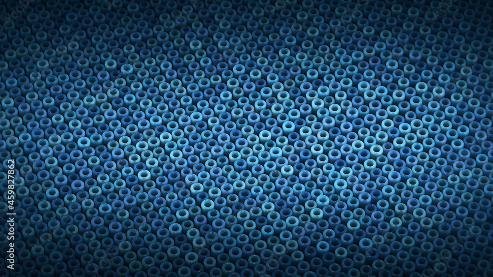 Blue abstract background with geometric shapes 3D render Blue abstract background with geometric shapes 3D render