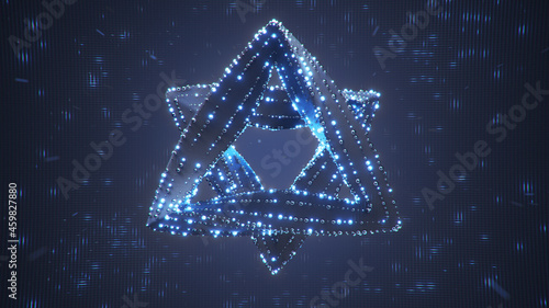 Blue Star of David is twist...