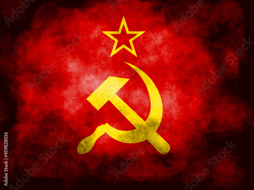 Billede på lærred Historical flag of Soviet Union