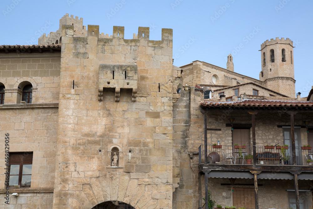 San Roque Gate in Valderrobres, Aragon